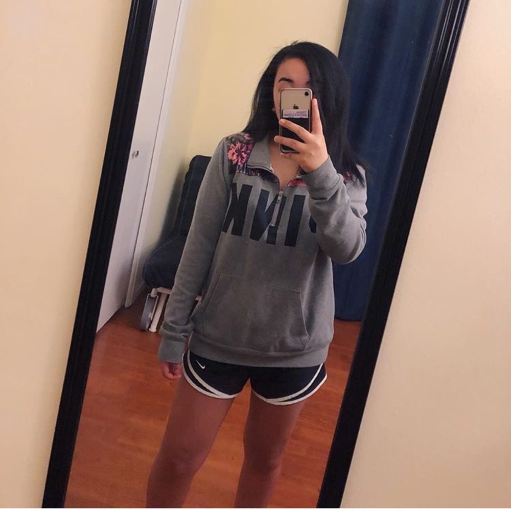 VS Pink Quarter Zip